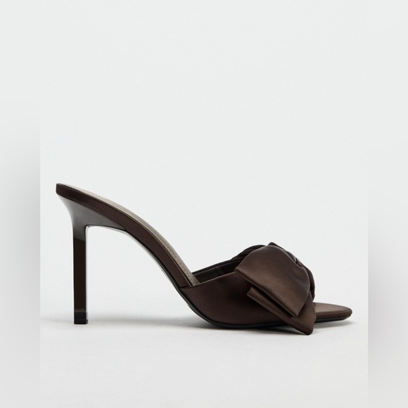 🔥🔥Zara bow tie heels - Picture 2 of 5
